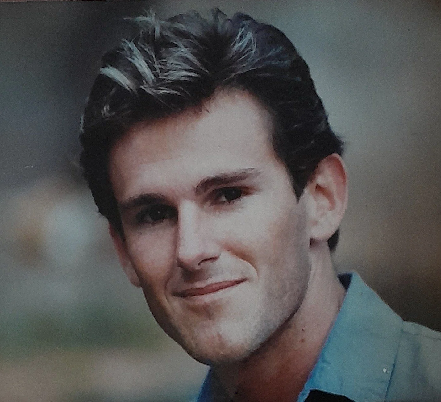 Marcus Hogan as a young theatre director in Boston in 1990