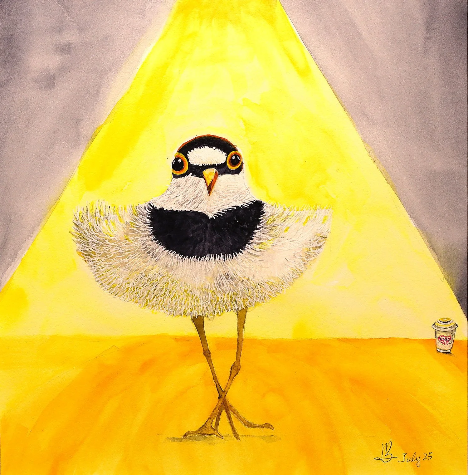A Dancer ‘s Reward舞者的賞賜
Mixed Media on Paper
24 x 24 cm, 2025