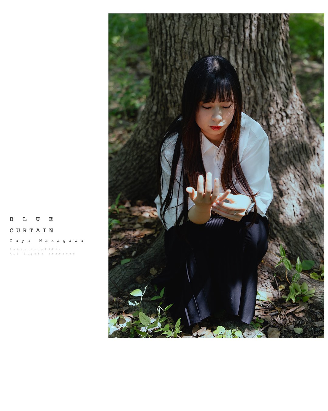 BLUE CURTAIN | Yuyu Nakagawa