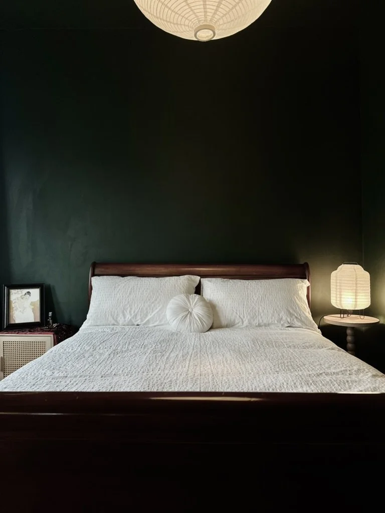 A tranquil room with private bathroom, sea views, and wabi-sabi inspired decor. Book your design-forward stay at Margate Manor.