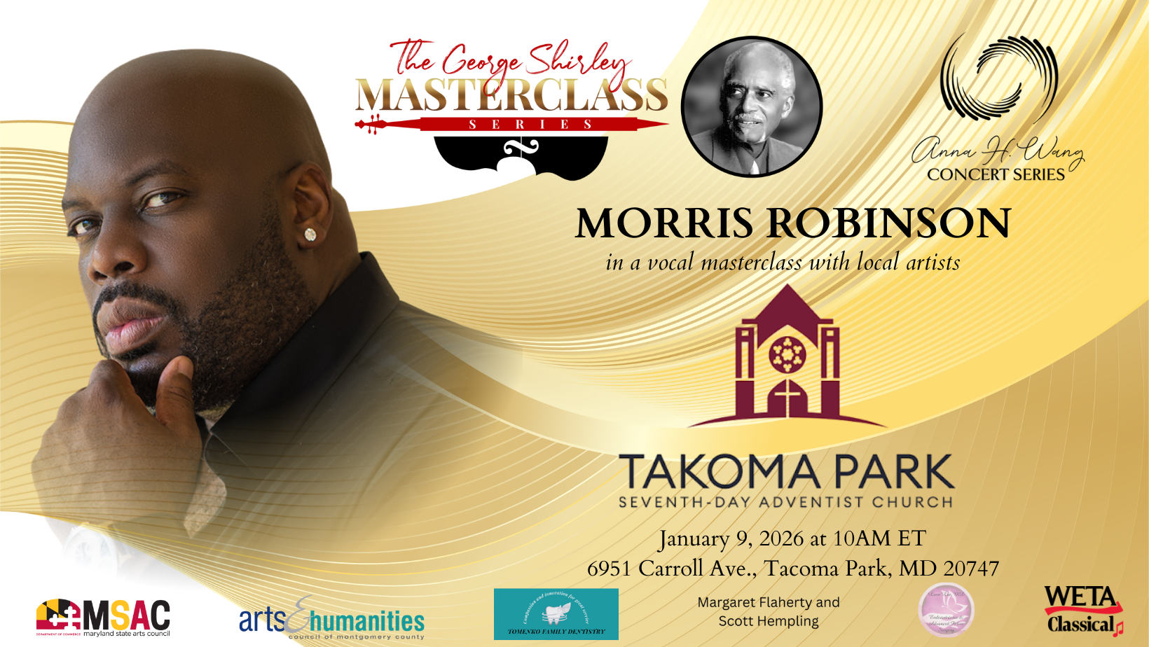 George Shirley Masterclass Series - Bass, Morris Robinson