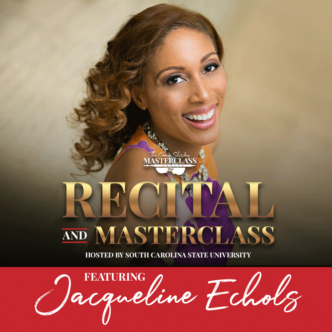George Shirley Masterclass Class Recital Presents: Jacqueline Echols and Damien Sneed in Recital