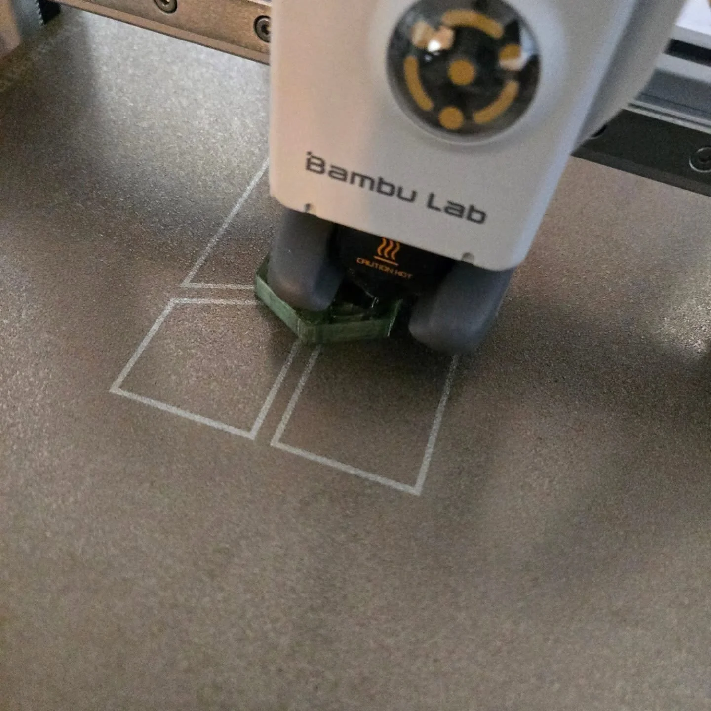 Printing the green transparent interior to the ring box. Once it's don't the leds will be fitted and it will be on to inlays and woodworking