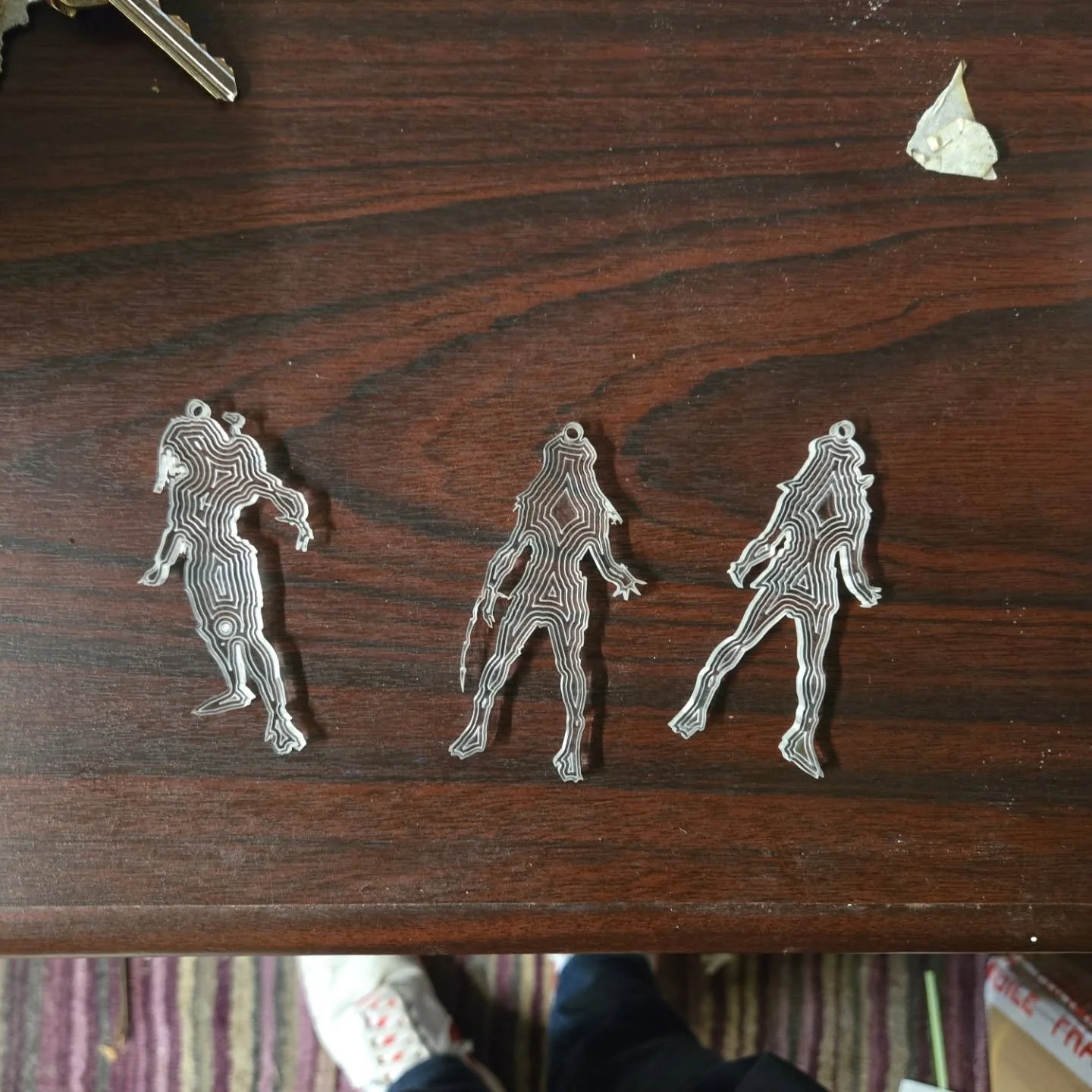 Predator Christmas decorations made for @ciaran.1337. They might have to wait till this year now 🤣