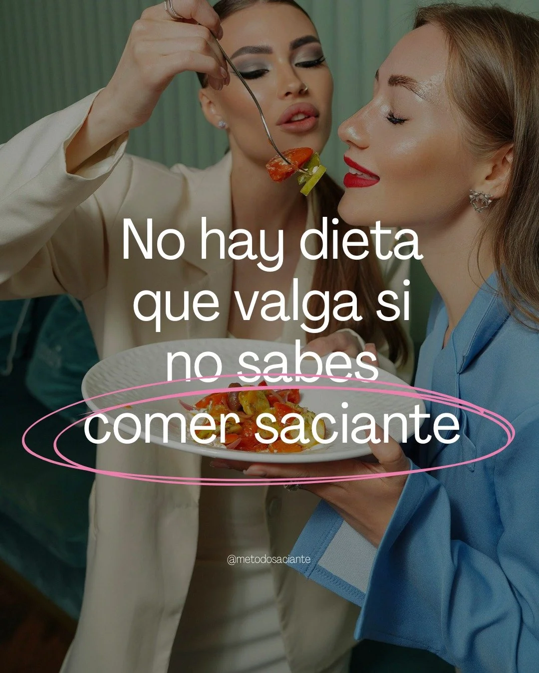 No hay dieta que valga si no sabes comer saciante.

Olvida las dietas restrictivas y las cuentas interminables de calor&iacute;as. Comer saciante es recuperar el control, comer con placer y respetar las se&ntilde;ales naturales de tu cuerpo para perd