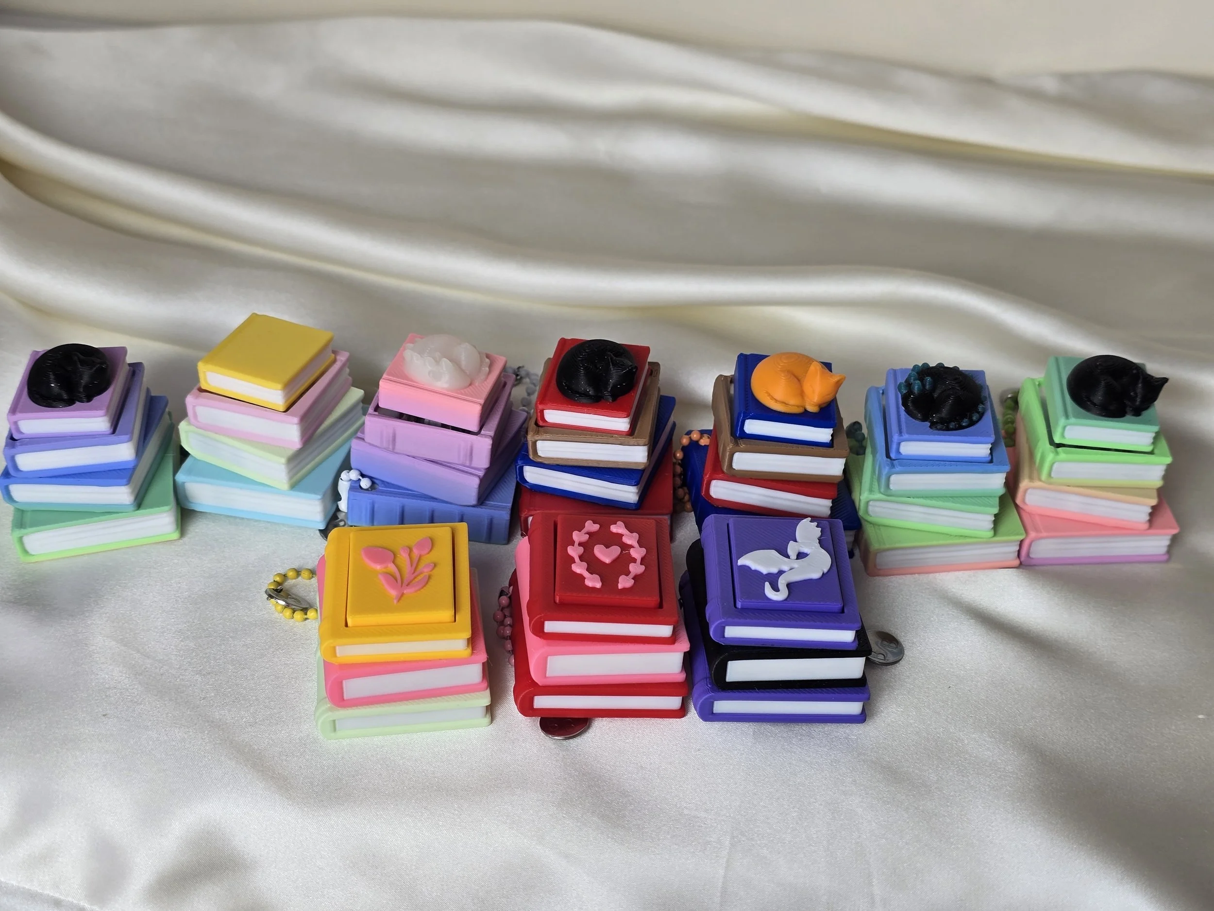 Bookish Fidget Clickers