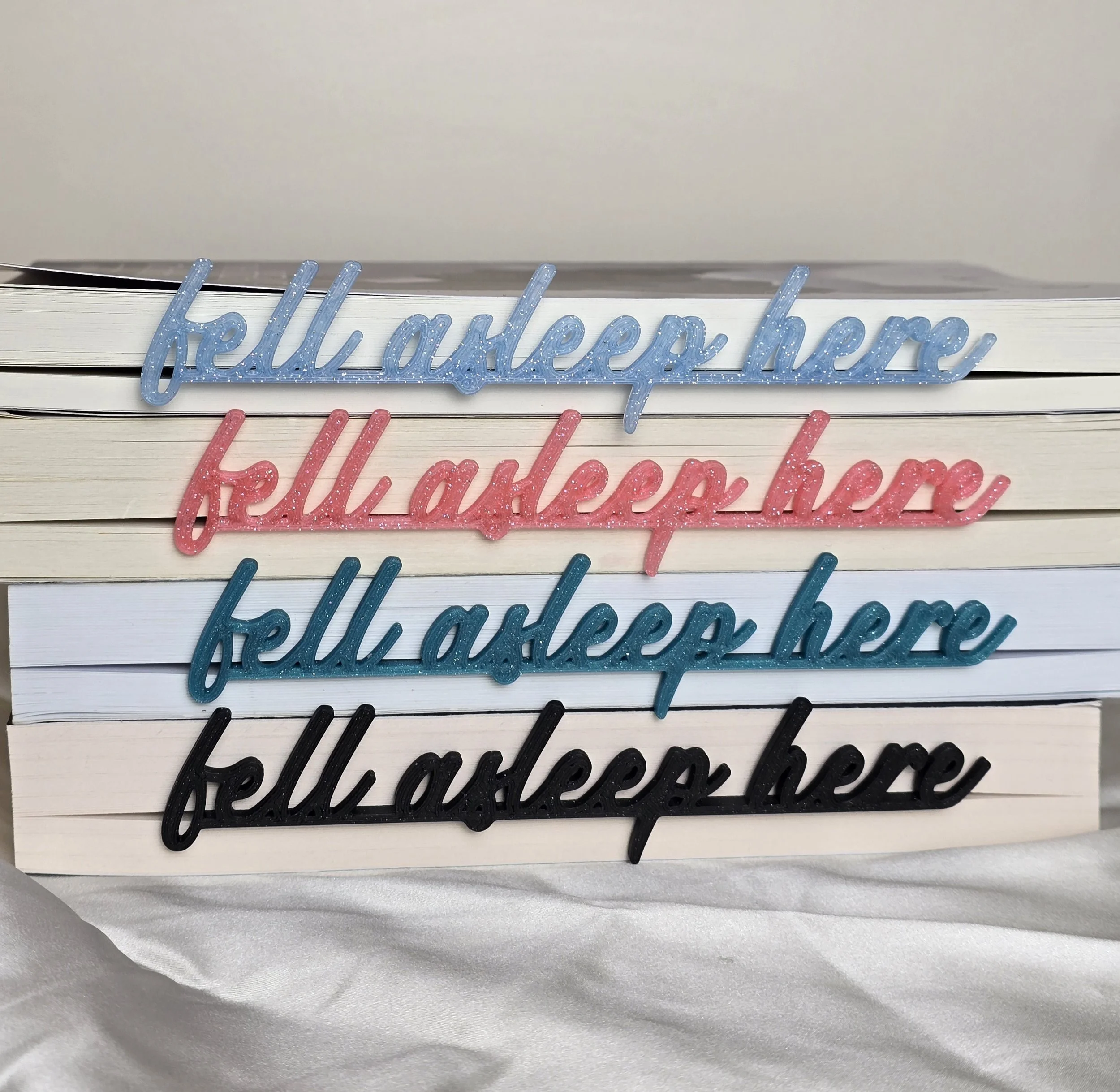 Fell Asleep Here Bookmark