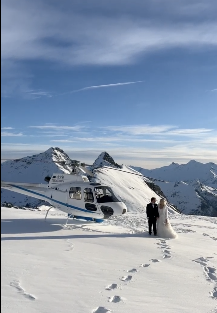 Best Heli Elopement Spots in Queenstown