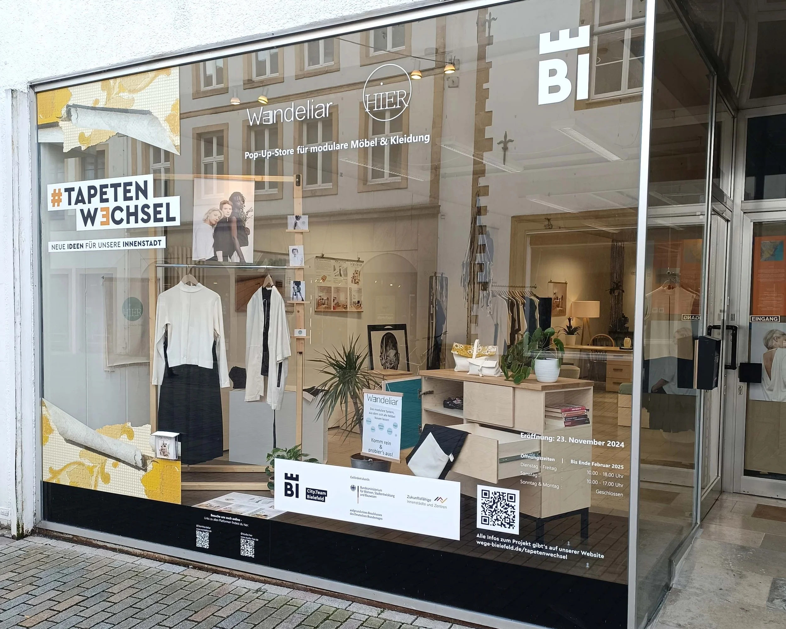 Pop-Up-Store in Bielefeld