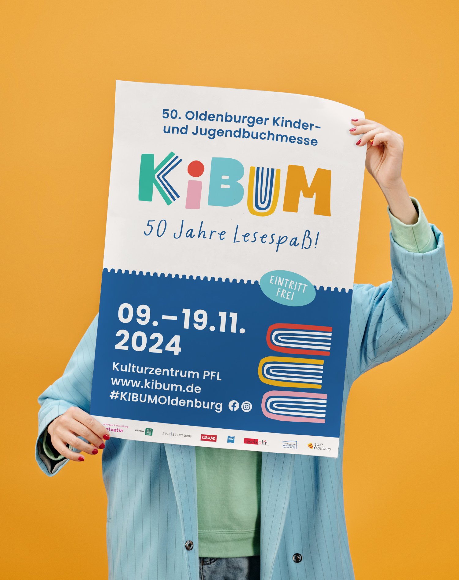 Corporate Design für die KIBUM – Superidee Werbeagentur Oldenburg
