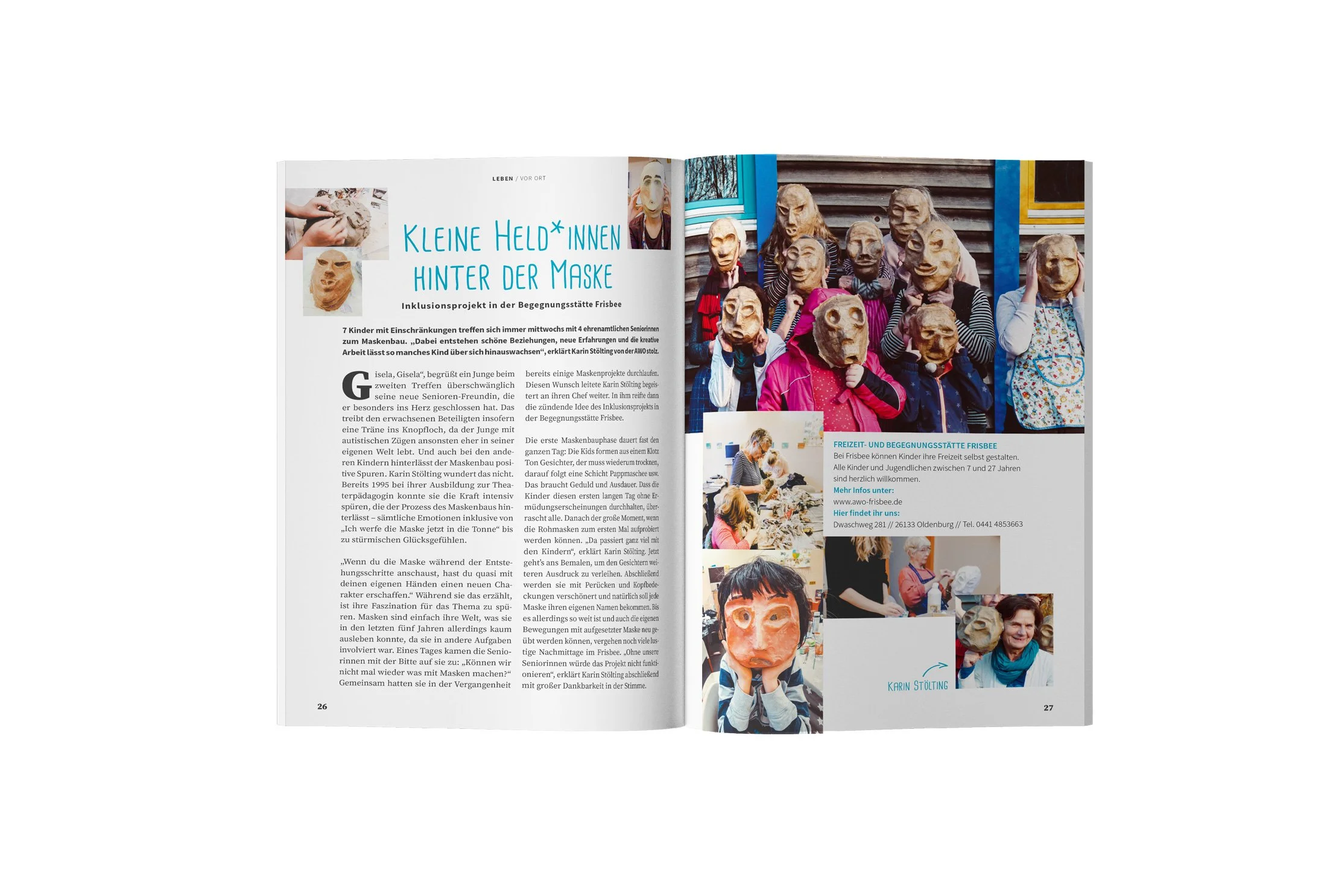 Superidee Werbeagentur Oldenburg – Mitarbeitermagazin AWO