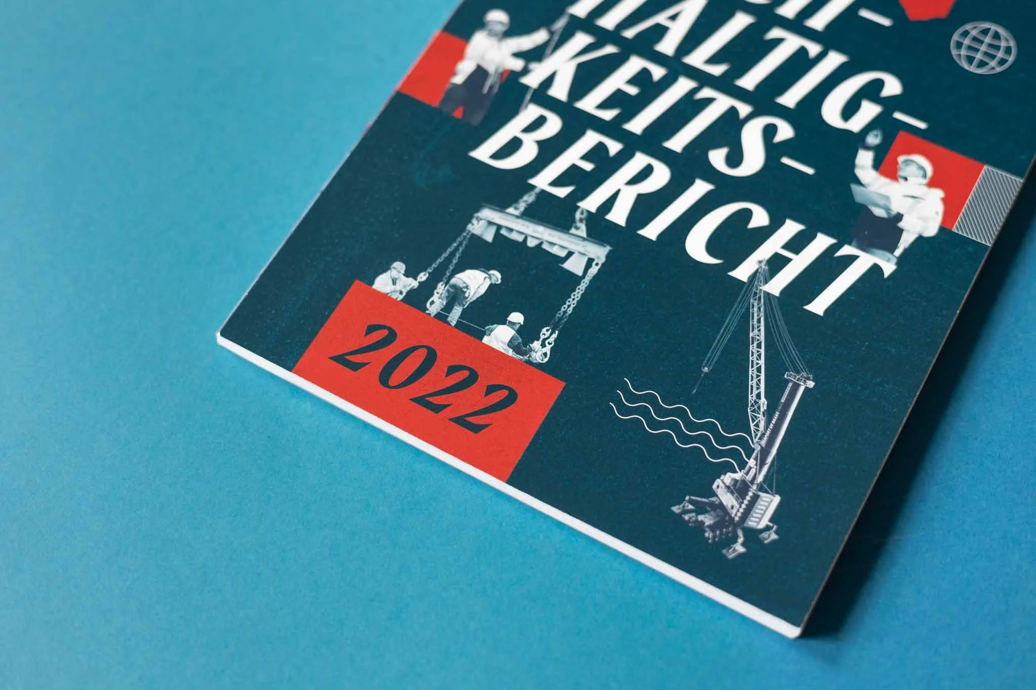 J Mueller | Nachhaltigkeitsbericht | Sustainability Report | Folder - Superidee Werbeagentur Oldenburg