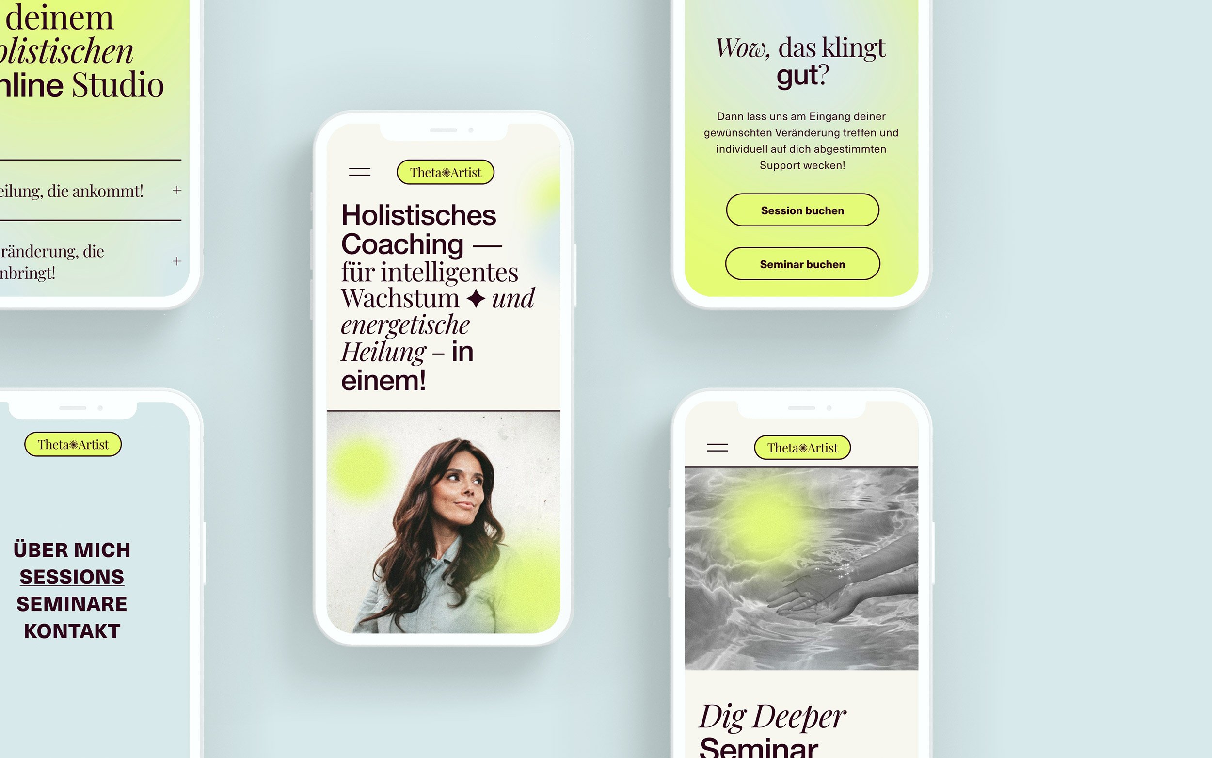 Superidee Werbeagentur Oldenburg – Theta Artist Webdesign
