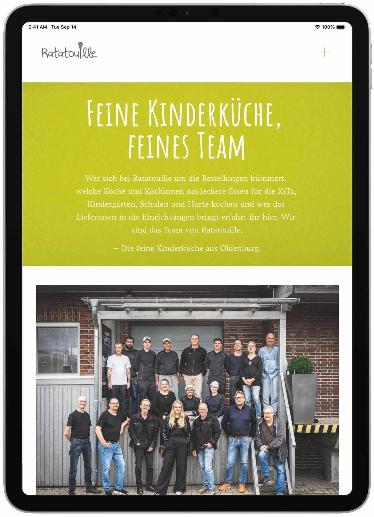 Superidee Werbeagentur – Unternehmenskommunikation – Ratatouille - Die feine Kinderküche