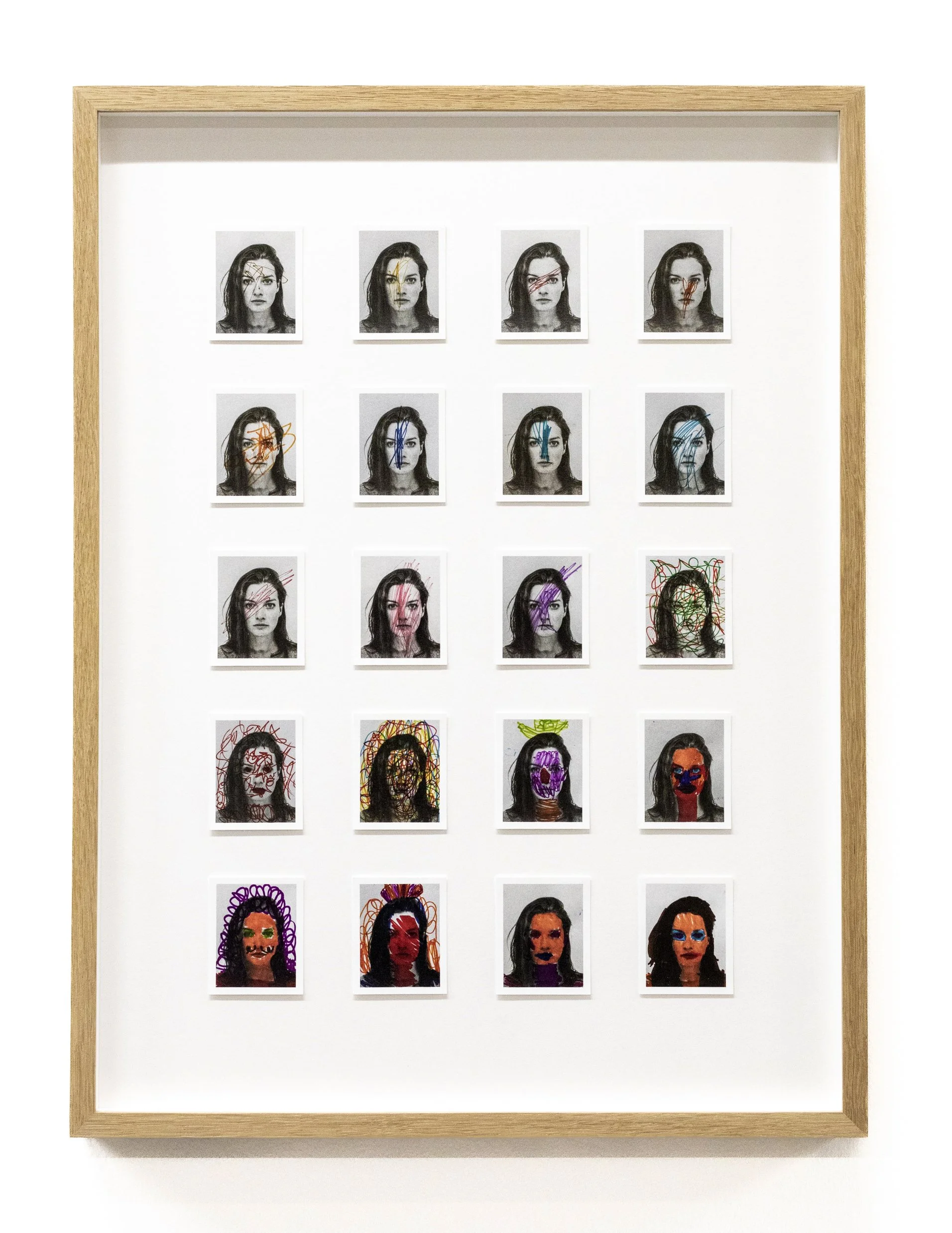 passport photo’s 
34,6X45,7CM
Ed 5 + 1AP