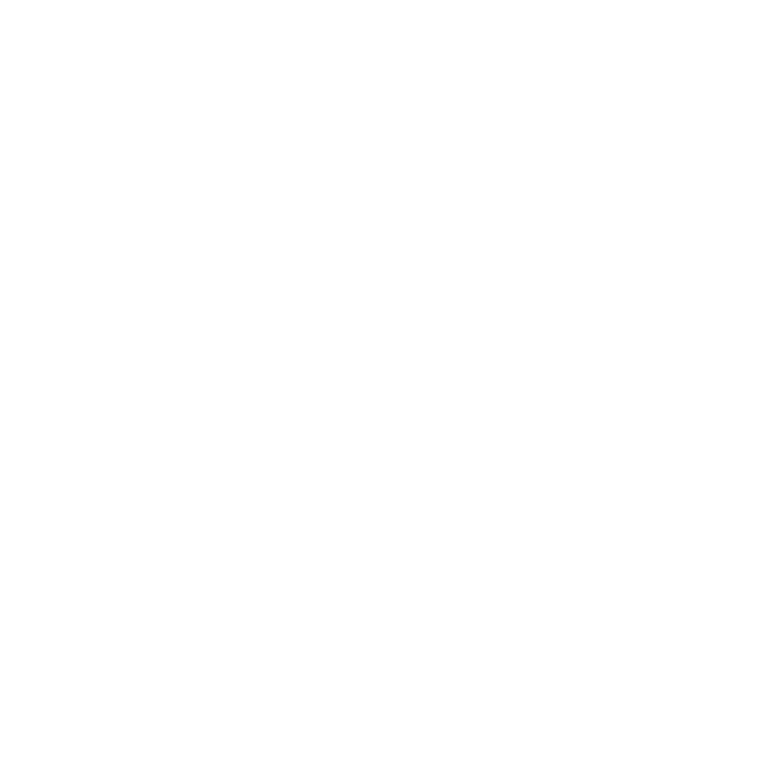 Black and white logo for PF with a circle border.