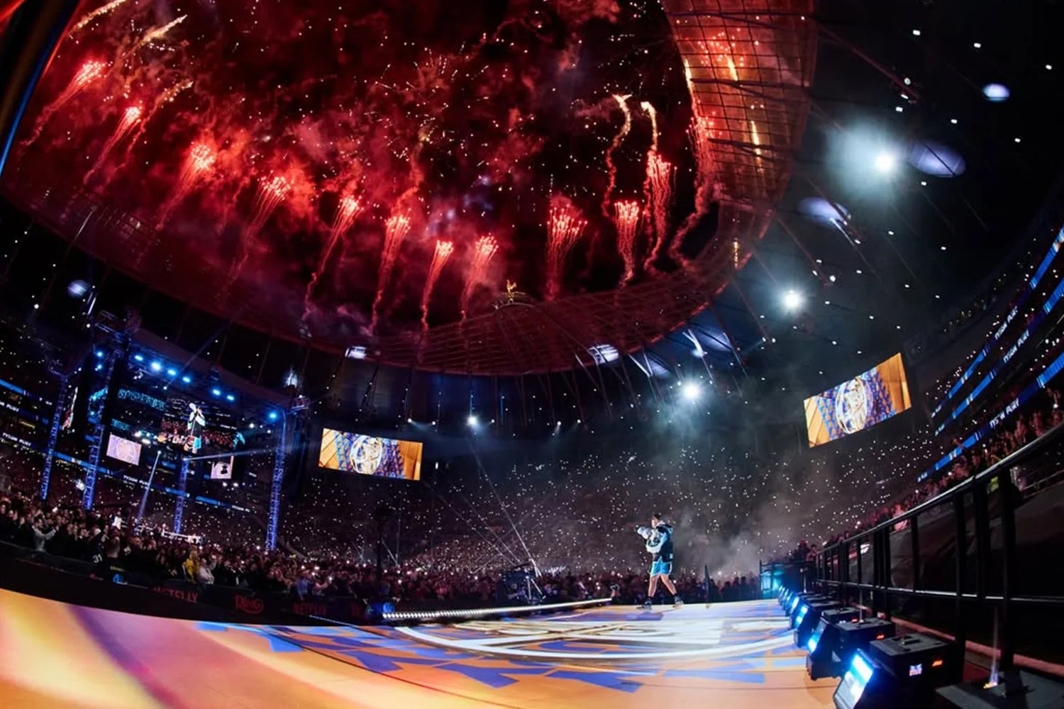 Tyson Fury with Pyro SFX - London, Tottenham Hotspur Stadium 2026