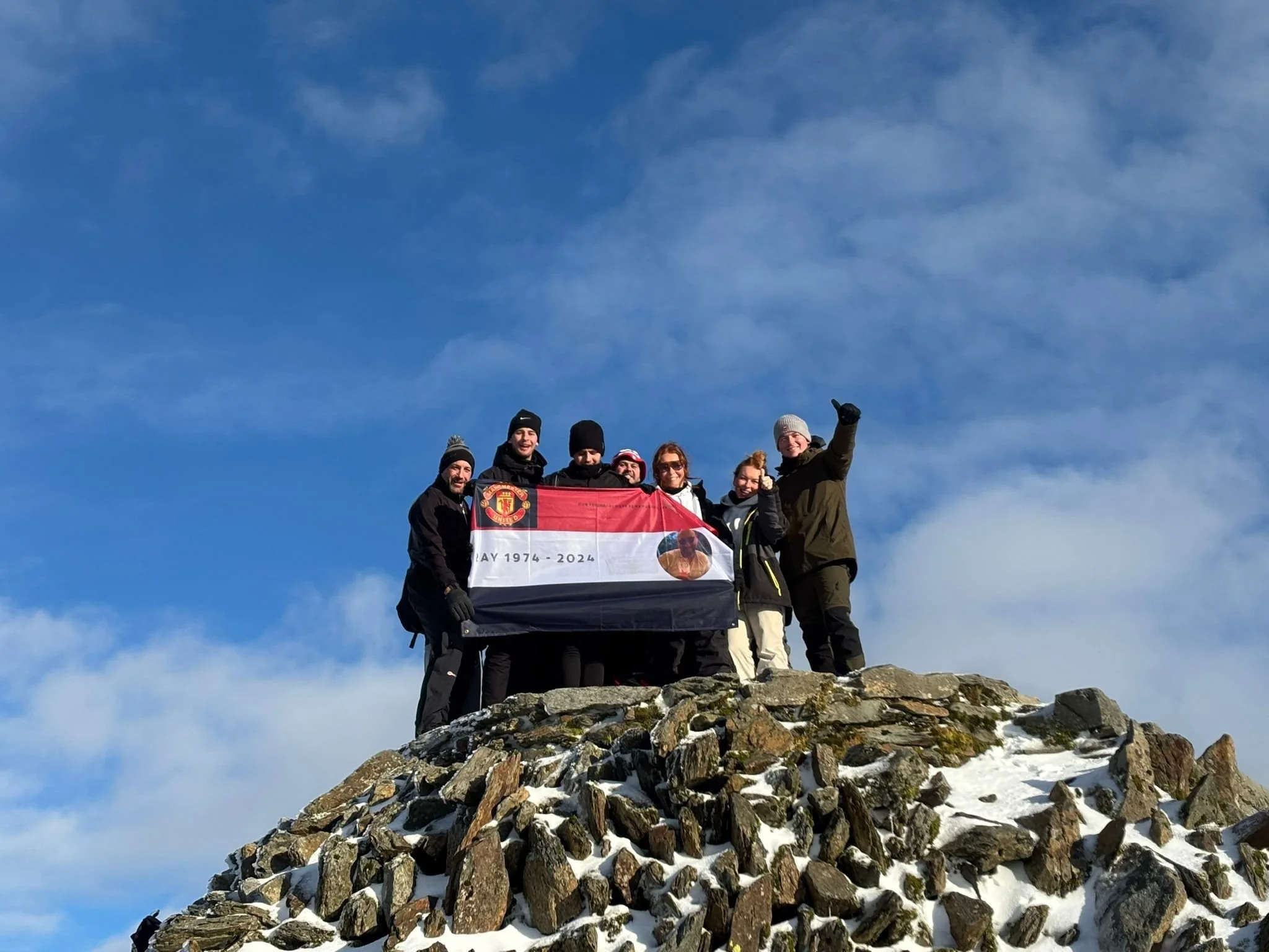 Climbing Snowdon in Memory of Ray Dearden