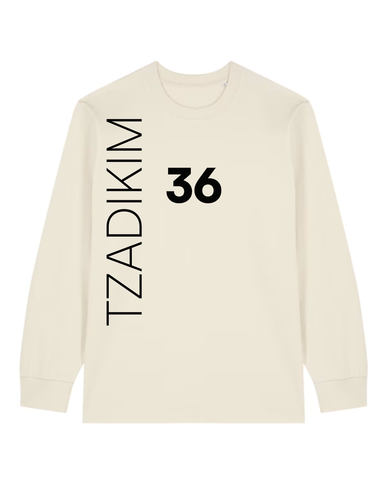TZADIKIM 36 LONGSLEEVE (unisex) - COMING SOON