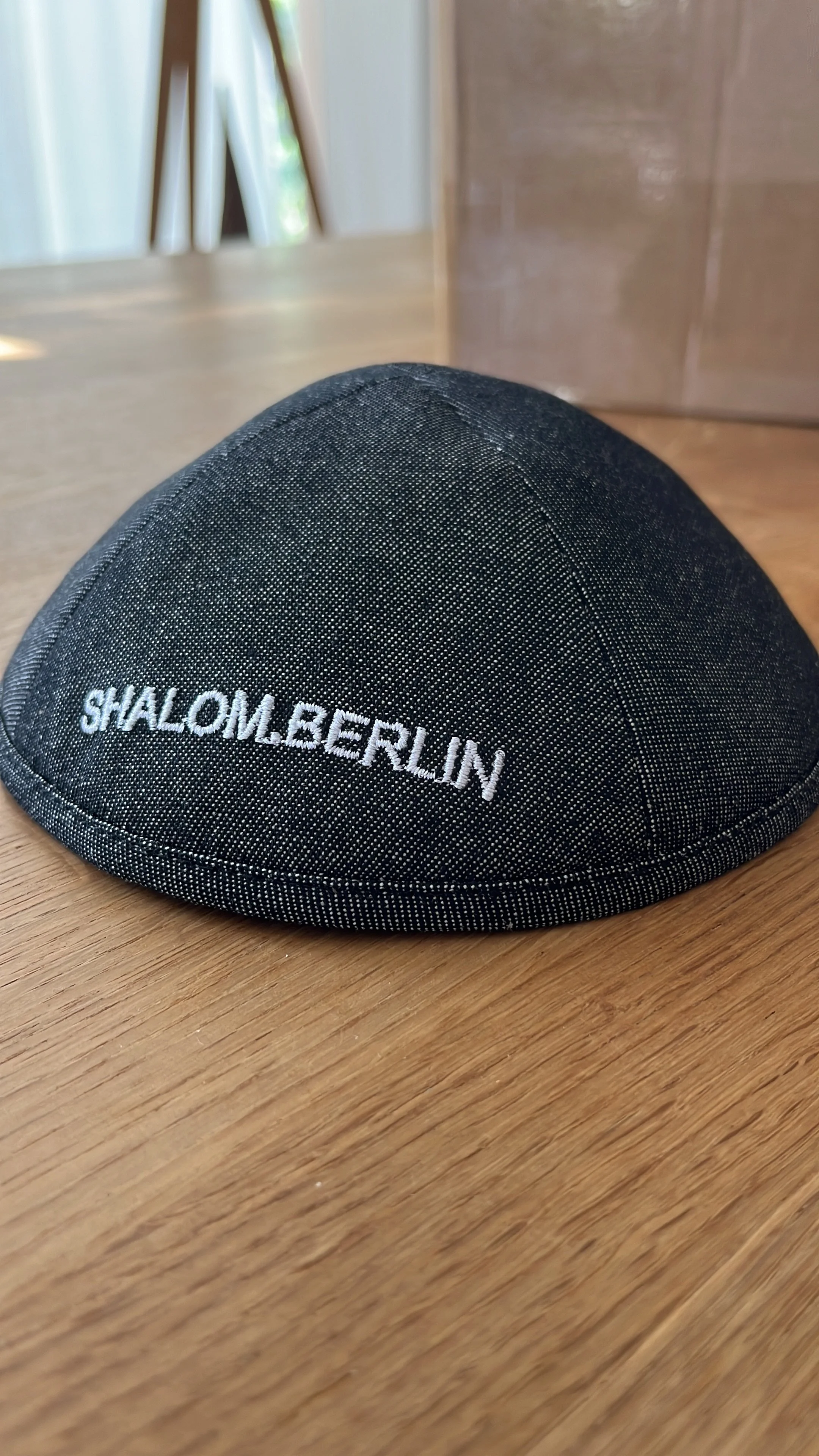 SHALOM.BERLIN KIPPAH
