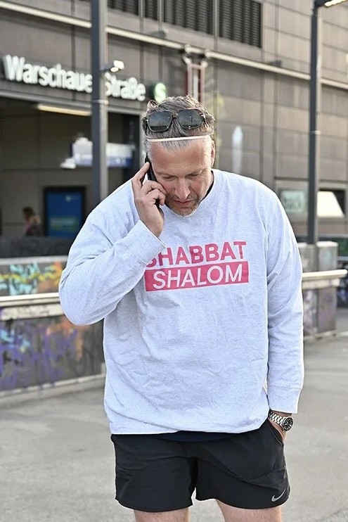 SHABBAT SHALOM LONGSLEEVE (unisex)