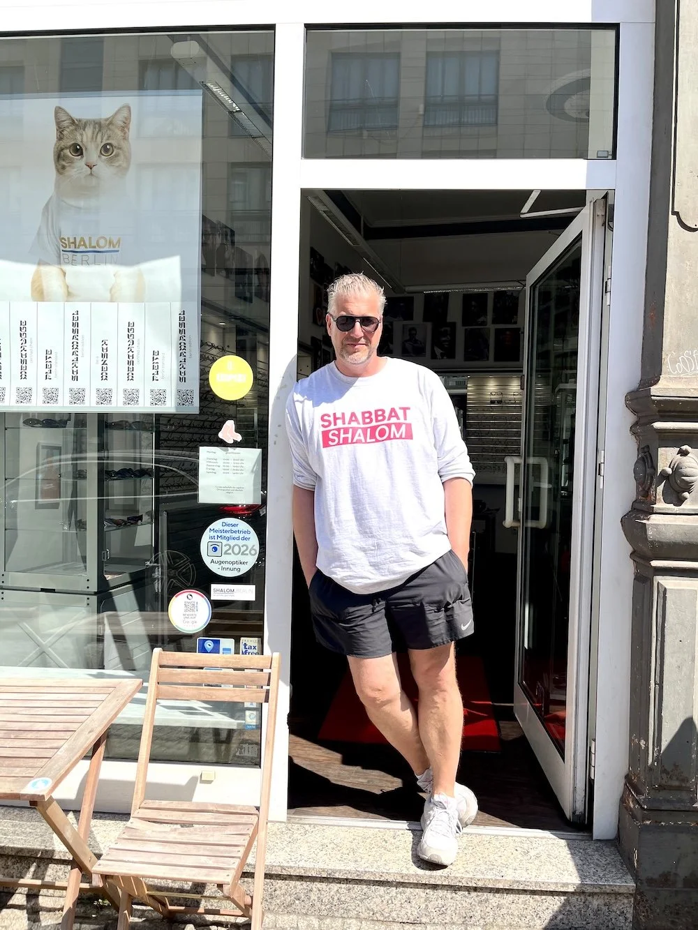 SHABBAT SHALOM LONGSLEEVE (unisex)