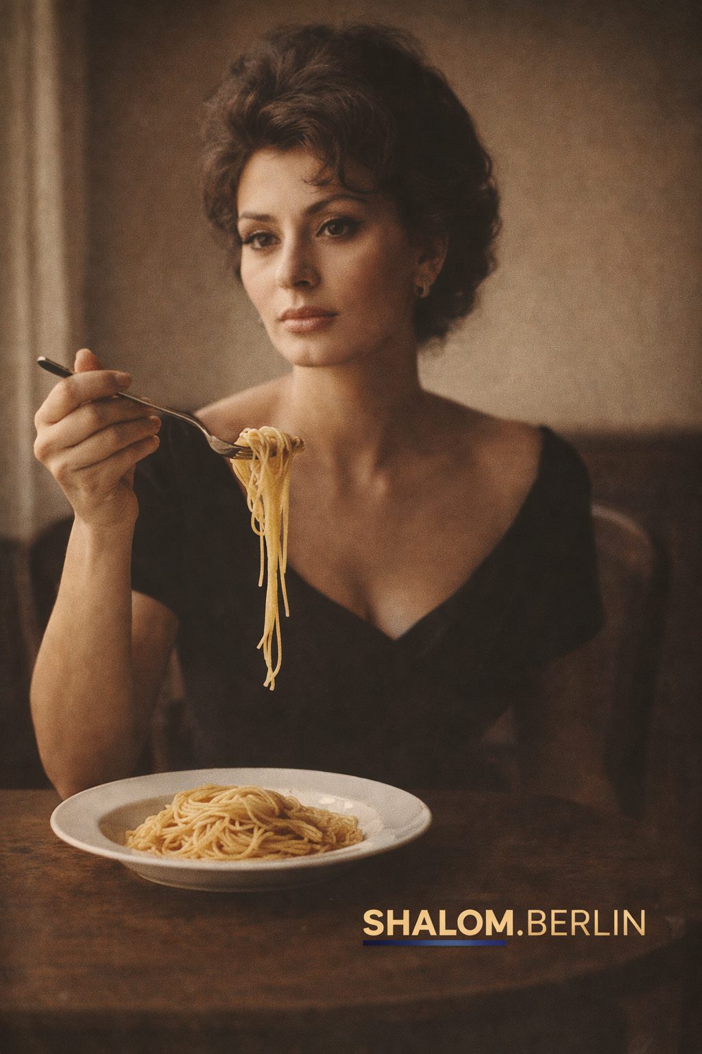 Stage lights off. Real life on. SHALOM.BERLIN