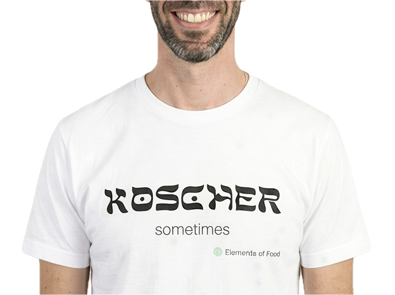 KOSCHER sometimes T-Shirt (unisex) for Elements of Food