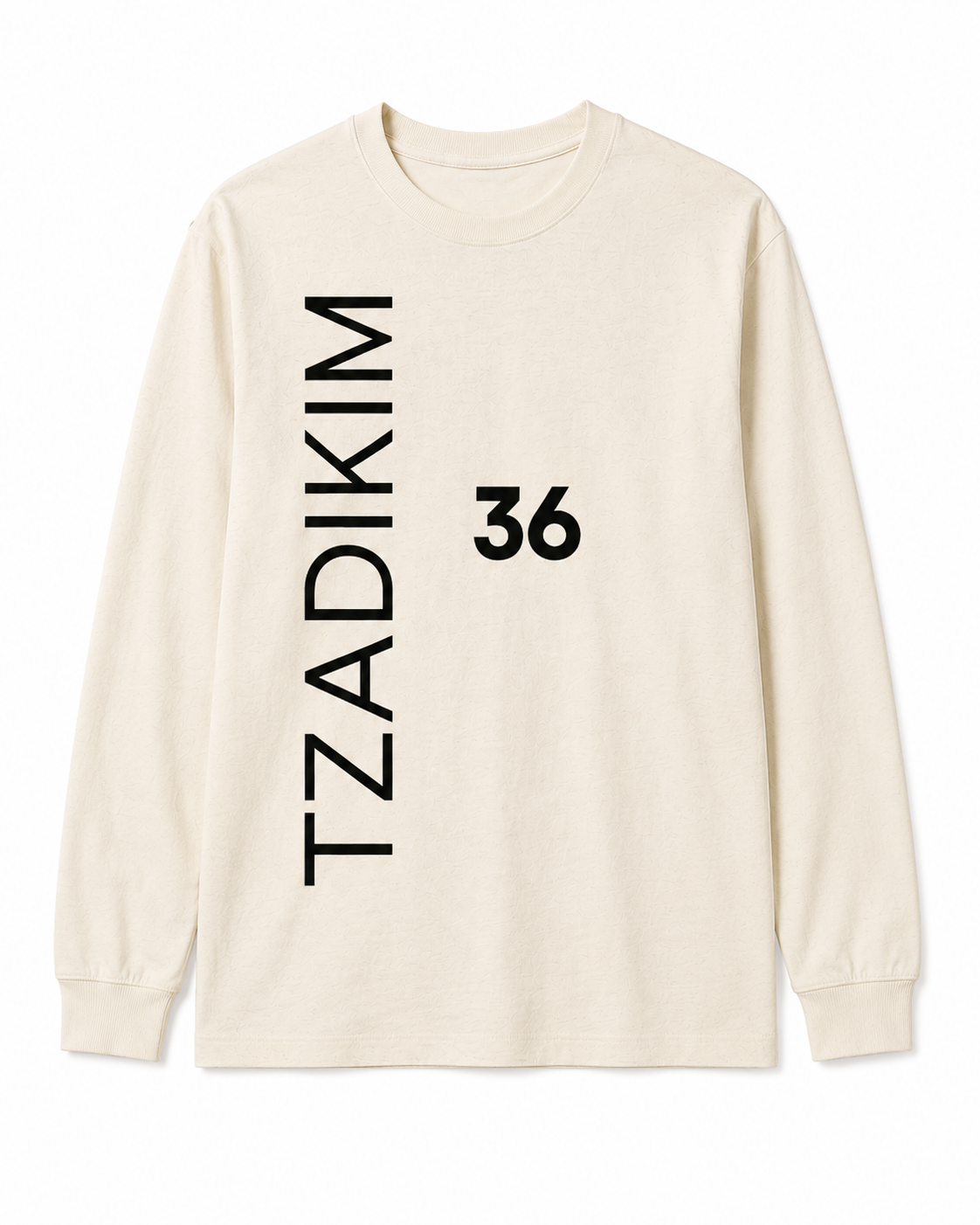 TZADIKIM 36 LONGSLEEVE (unisex) - COMING SOON