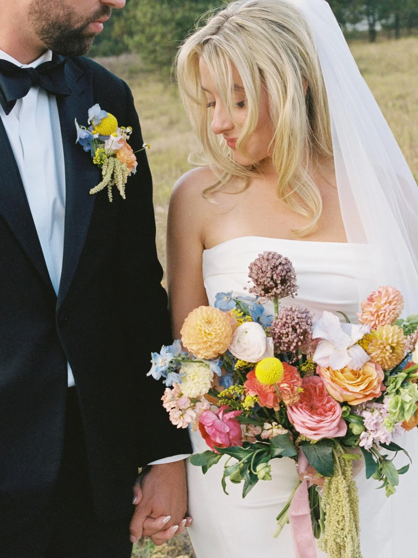 shots of Katie + Lance&rsquo;s day on film + digital 
would you even believe me if I told you they planned their perfect day in 8 weeks!? truly could not have been more beautiful. It was all meant to be 🌸🌷🌼🛶