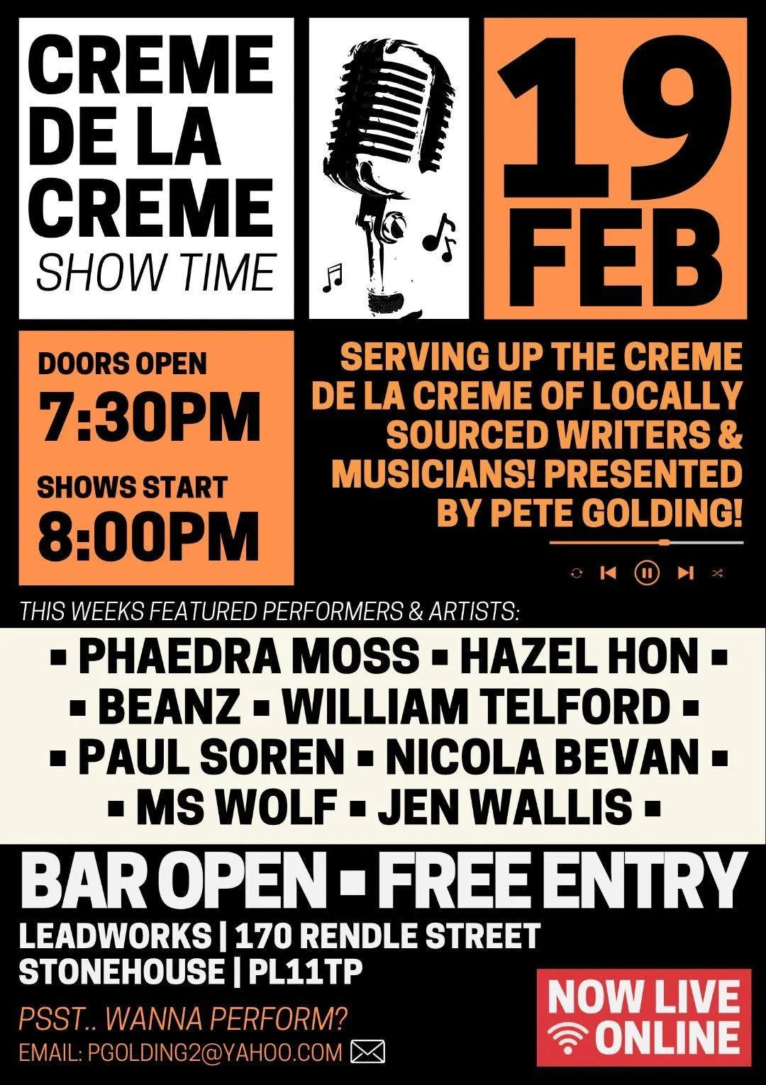 Creme De La Creme - 19 Feb 2025