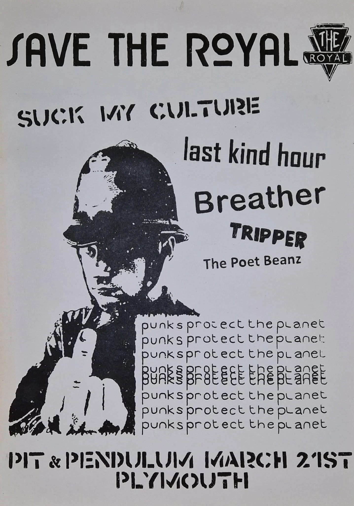 PUNKS PROTECT THE PLANET - SAVE THE ROYAL 