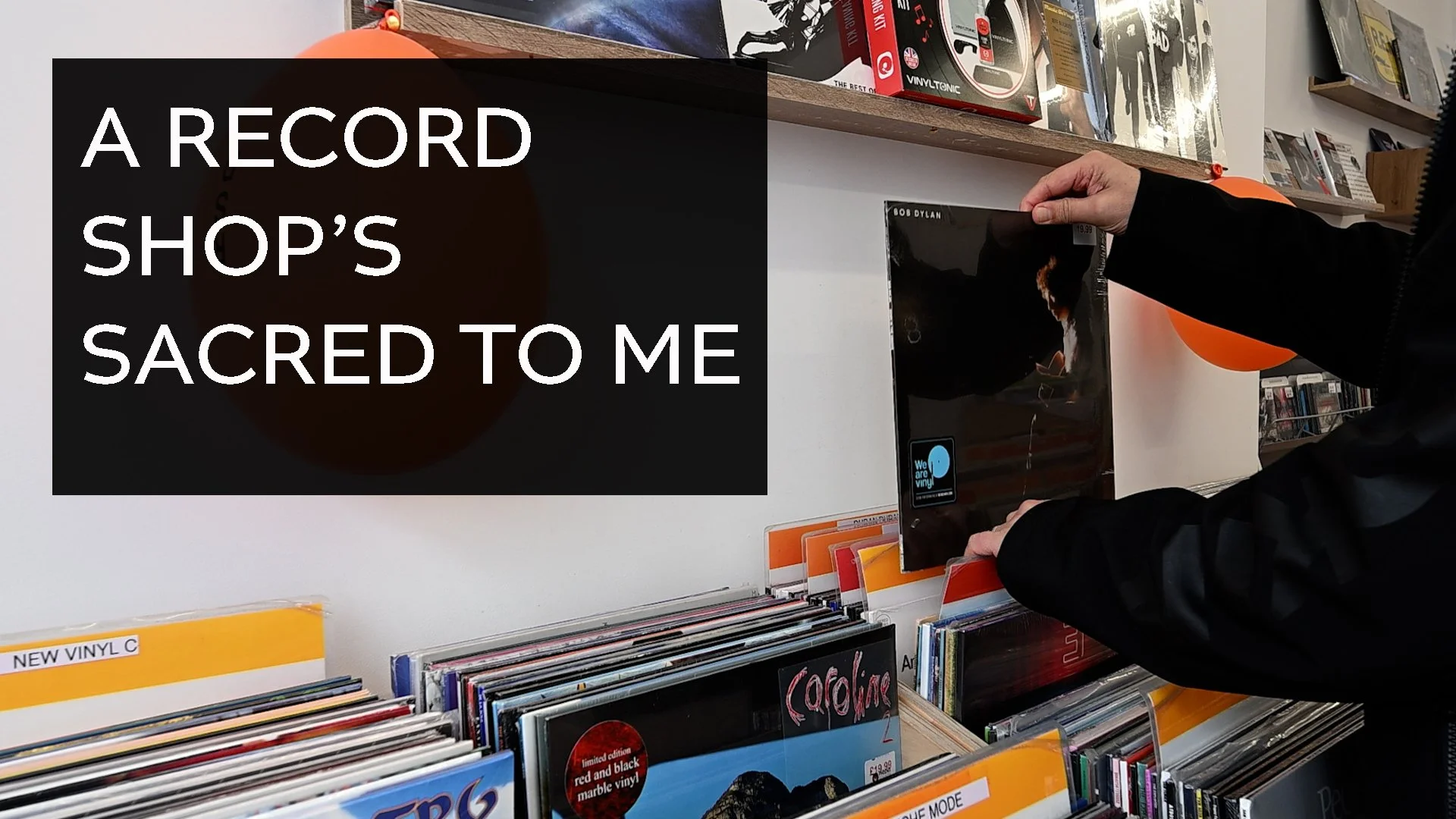 A RECORD SHOP’S SACRED TO ME