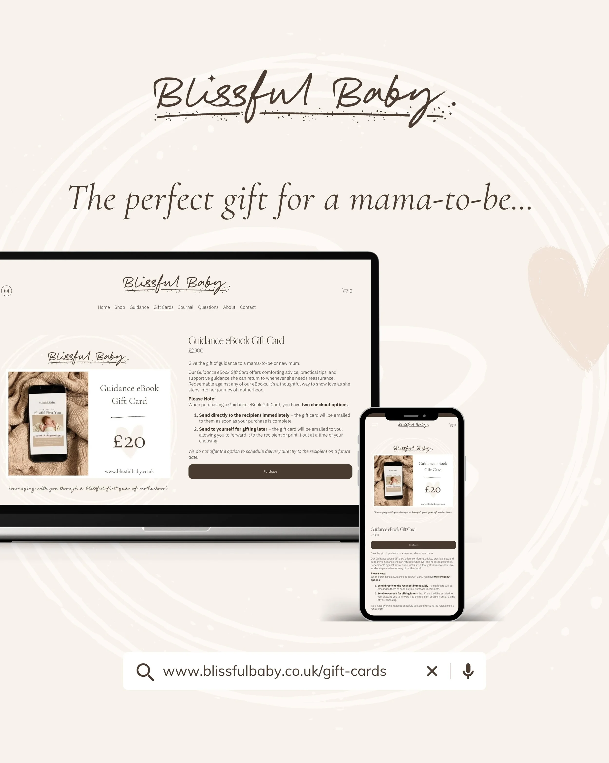The perfect gift for a mama-to-be 🤍 
Treat a pregnant mama to something she&rsquo;ll truly use&hellip;our Blissful Baby eBook gift card.

A thoughtful gift of guidance, support, and reassurance for those early days when it&rsquo;s needed most.

Beca
