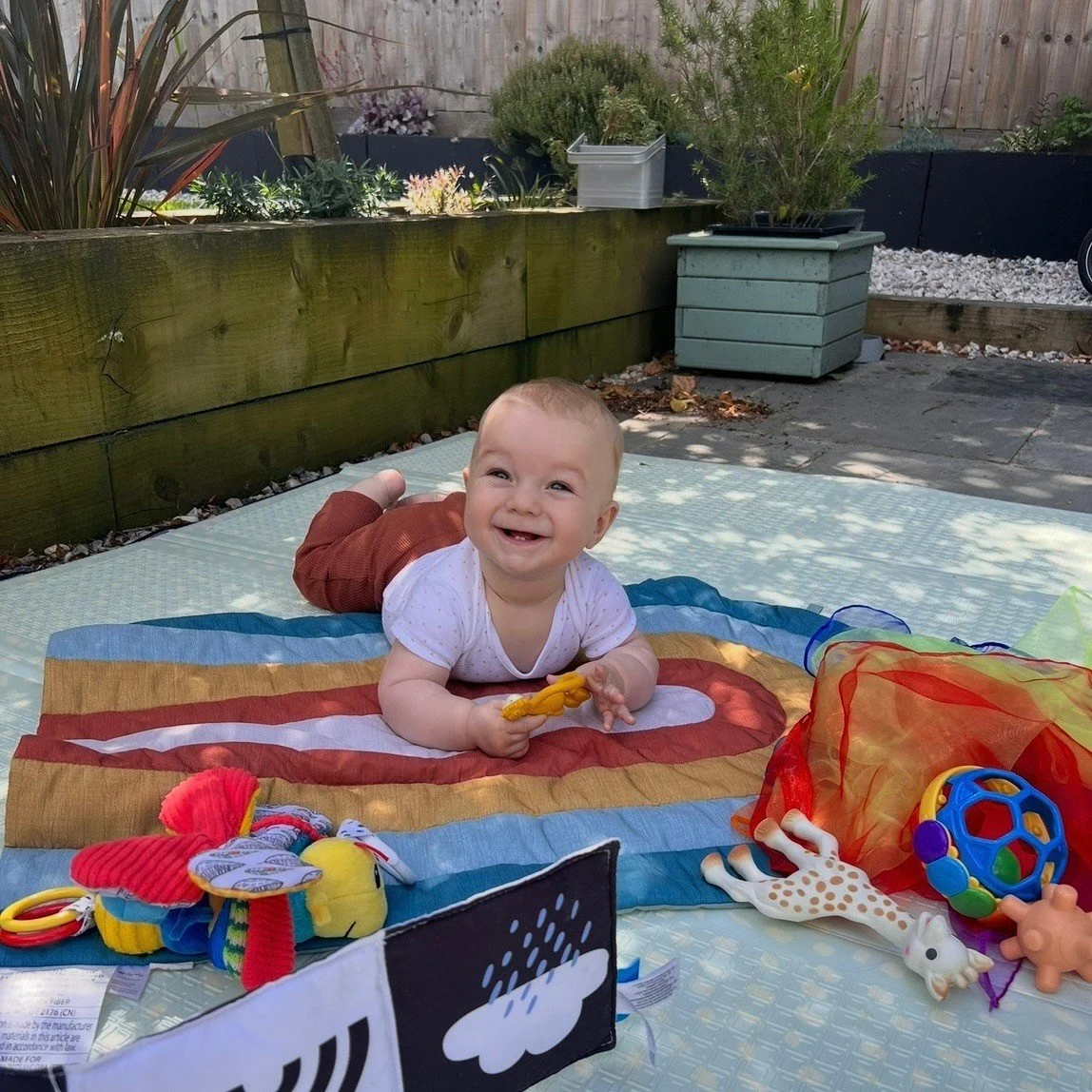 Spring Sensory Moments to Enjoy with Your Baby