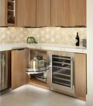 Utilize all your space with cabinet solutions for blind corners, pull-outs, and more...