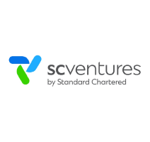 SC Ventures logo with stylized blue and green 'V' and the text 'sc ventures by Standard Chartered'