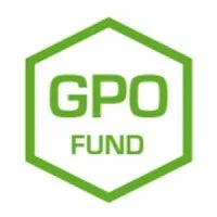 Green hexagon logo with the words 'GPO FUND' inside