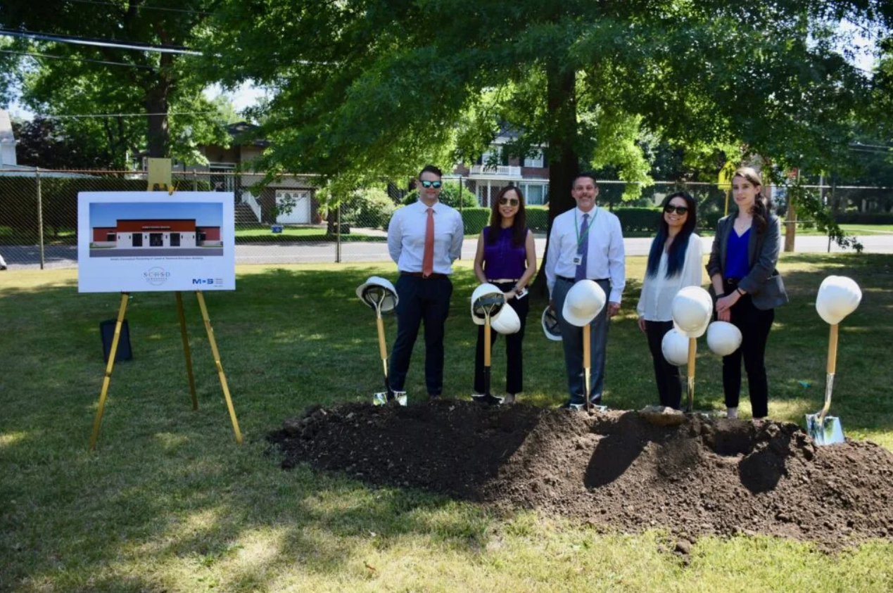 Mark Design Studios Architecture Joins Groundbreaking Ceremony for New Career & Technical Education Building for Cosmetology
