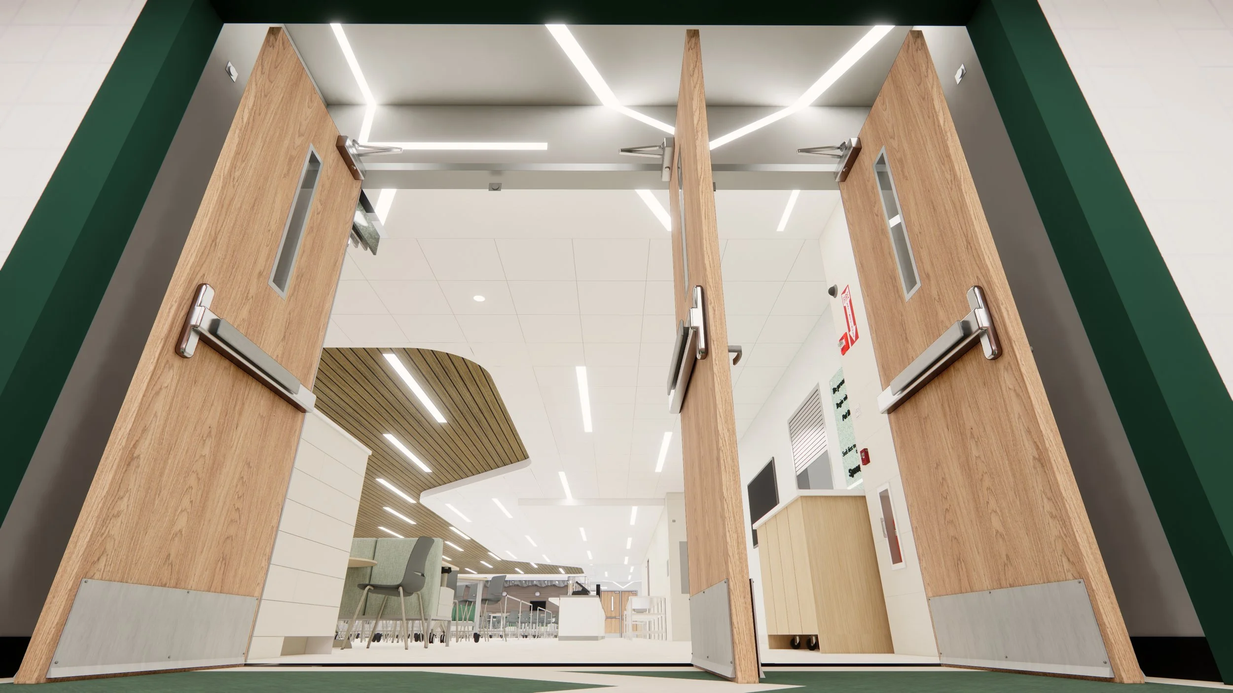Locust Valley High School Cafeteria