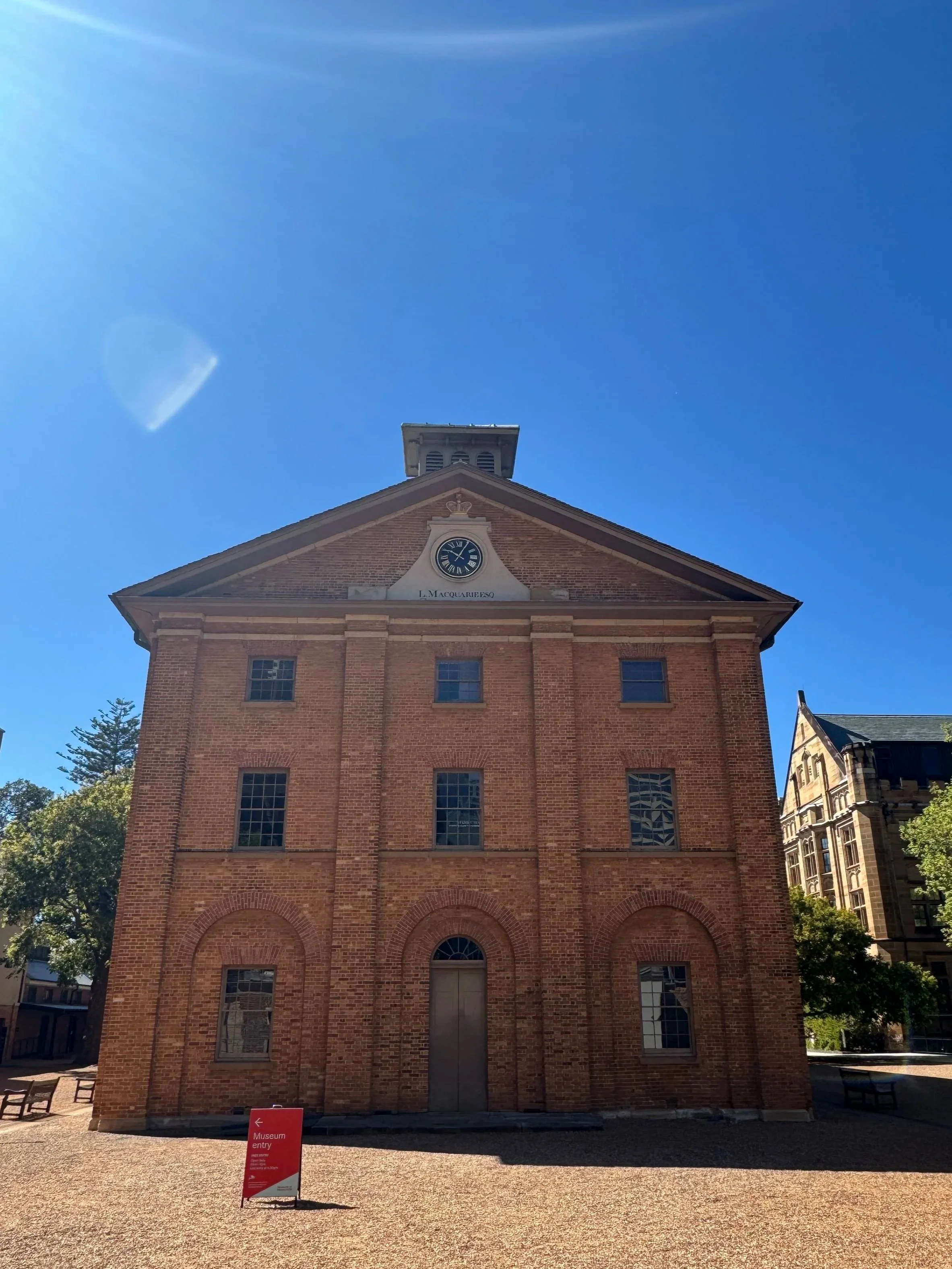 Listening to the Building: Hyde Park Barracks