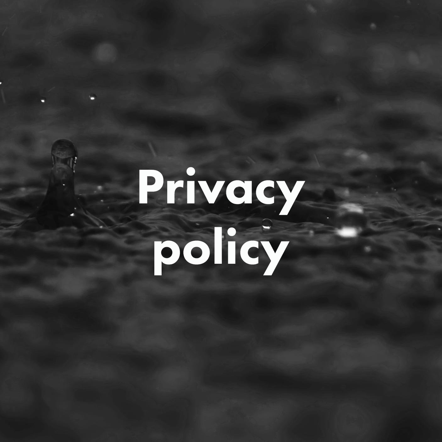 Privacy Policy