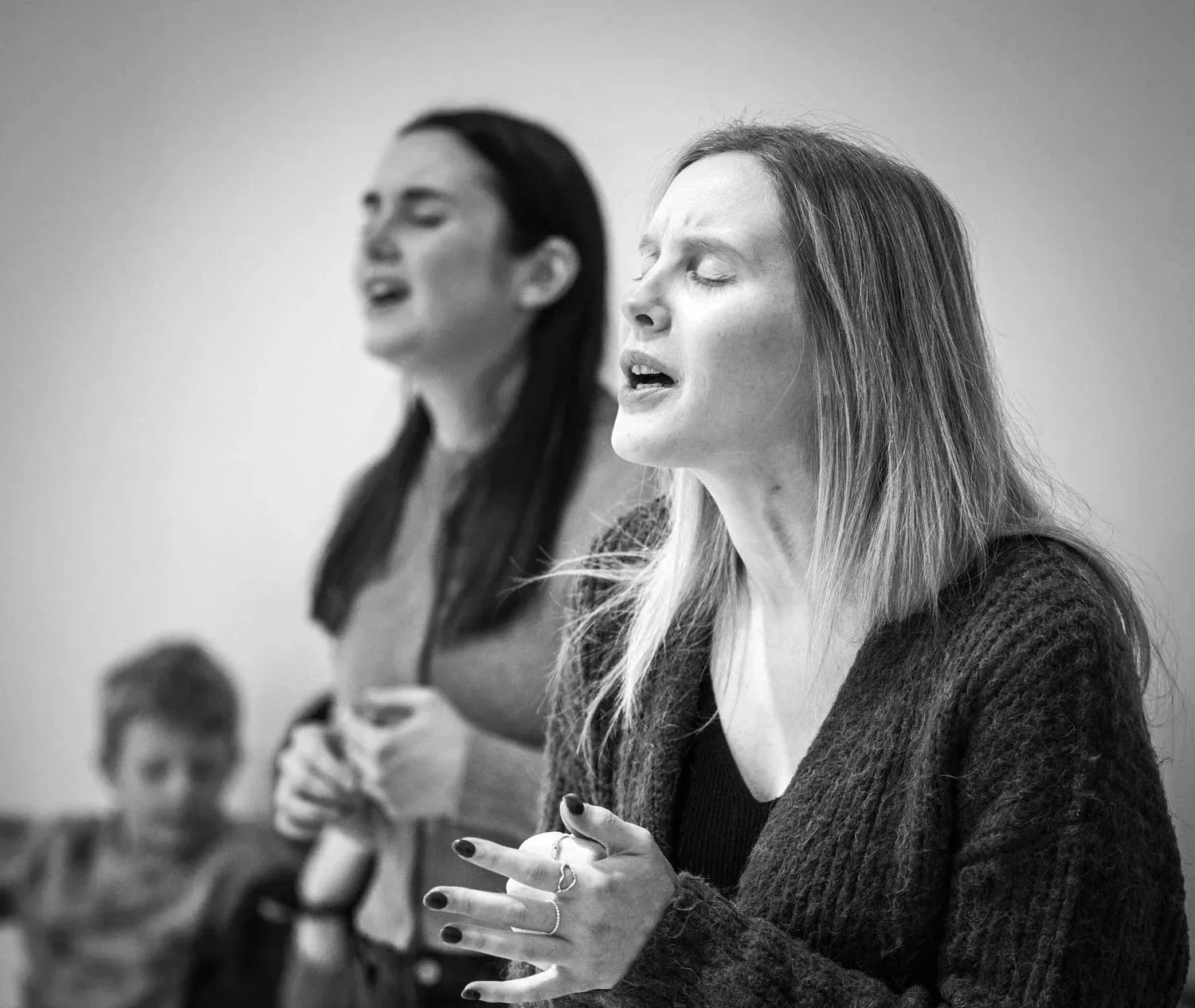 Worshippers at Falkirk Vineyard Christian Church community