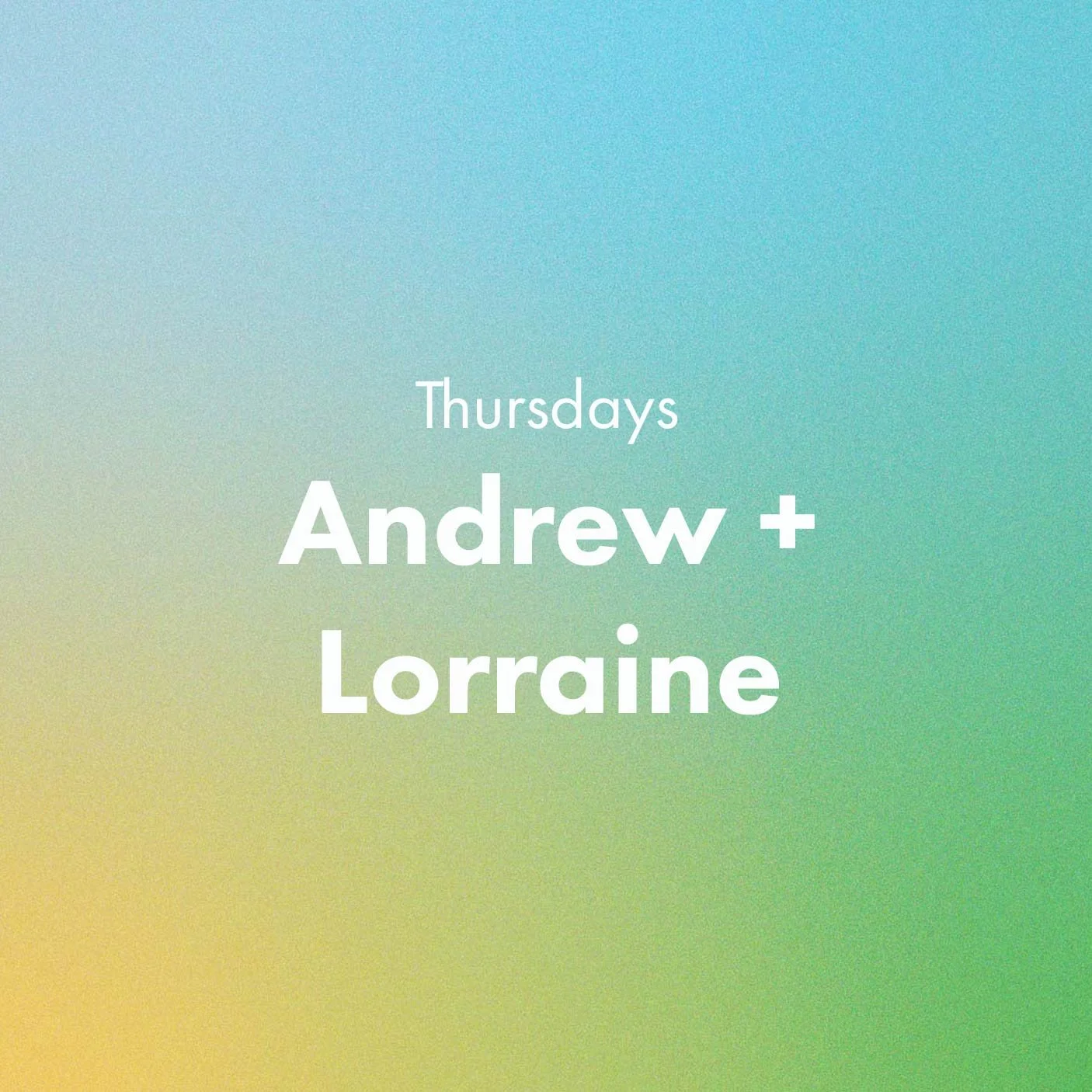 Andrew + Lorraine