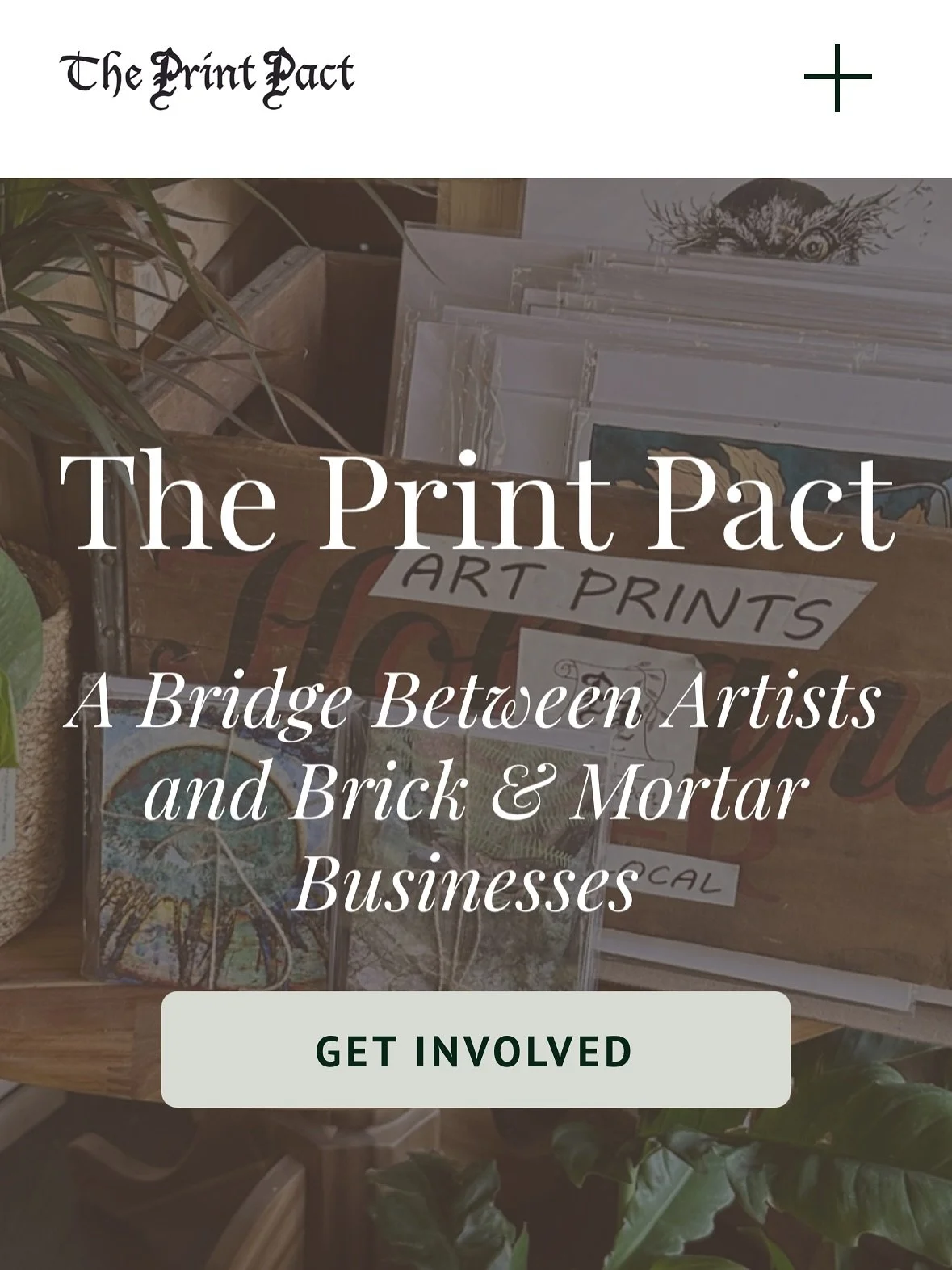 The website is finally here 🎉🎉🎉🎉🎉 

Collin and I are super proud of how far The Print Pact has come. This website shares our brick and mortar partners, artists, and reviews from our store collaborators and creatives.

Thank you to the artists an