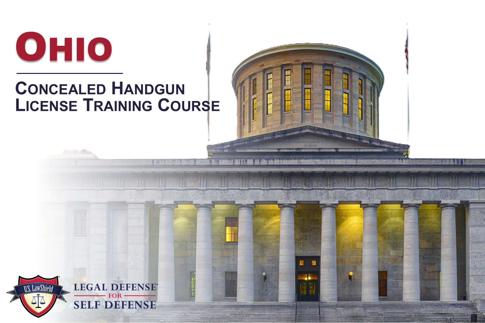 Get your classroom required training for your Ohio License to Carry a Concealed Handgun