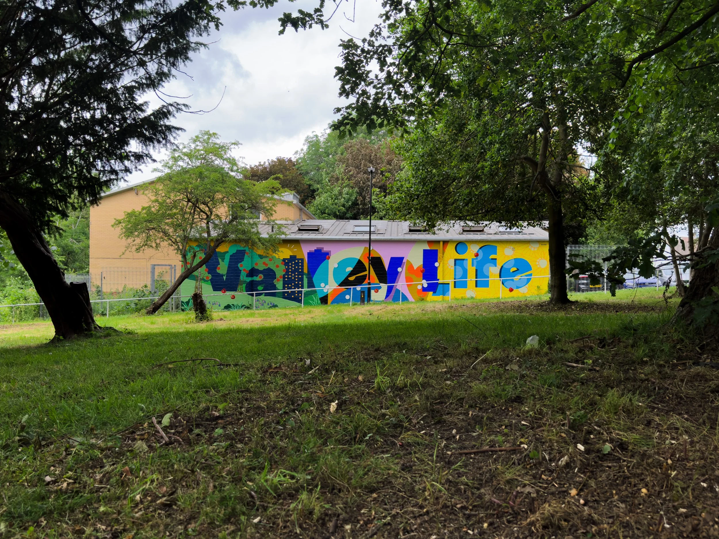 Valley Life - Gleadless Valley Medical Centre Mural