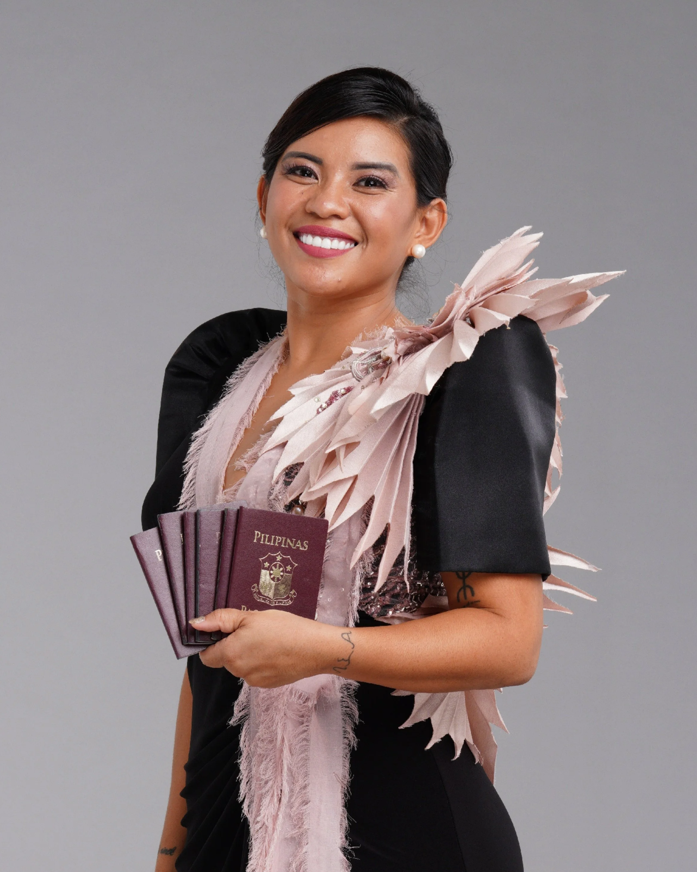 Kach Umandap with Passports