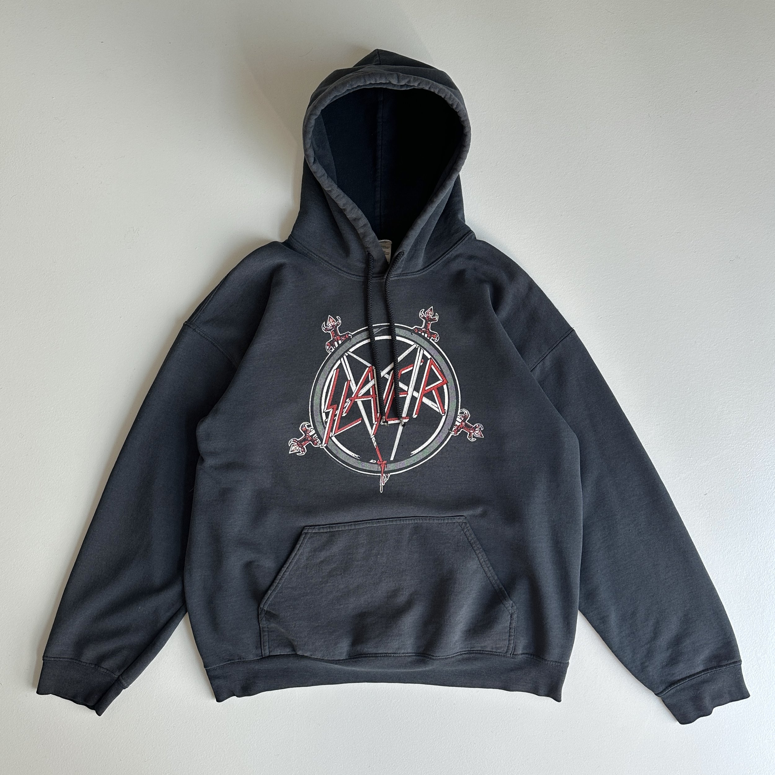 Slayer 2011 Faded Hoodie