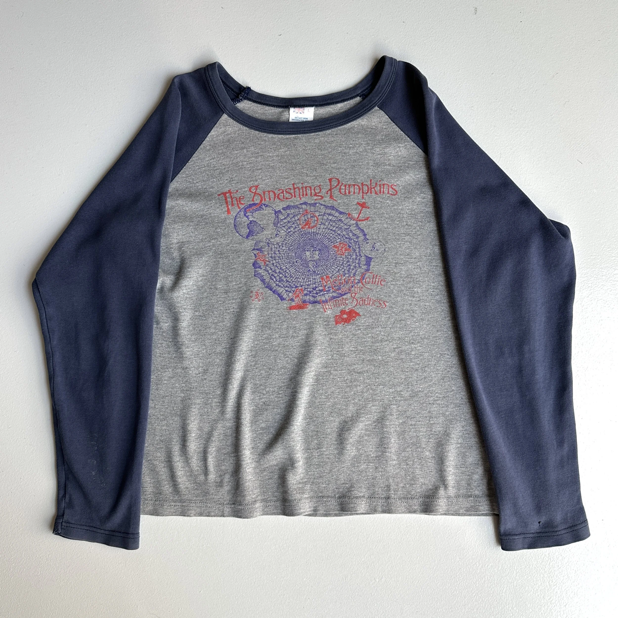 The Smashing Pumpkins Mellon Collie and the Infinite Sadness 90s Raglan L